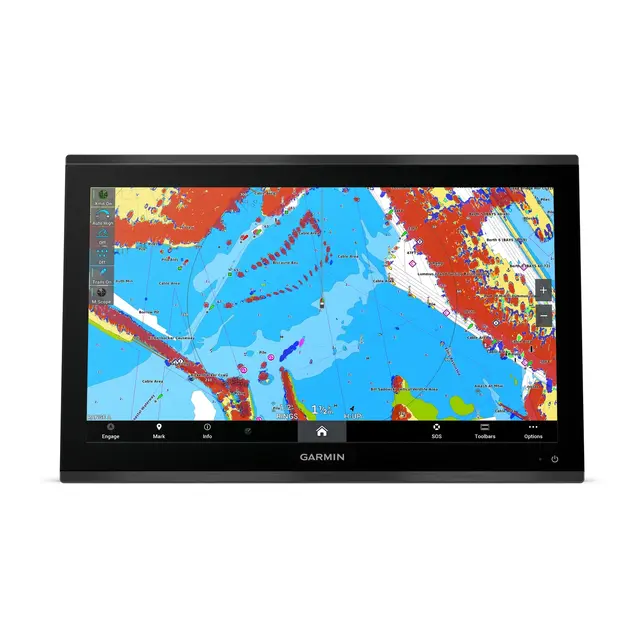 GARMIN GPSMAP 9022 Premium kartplotter 22" - 4K IPS Berøringsskjerm - BlueNet 