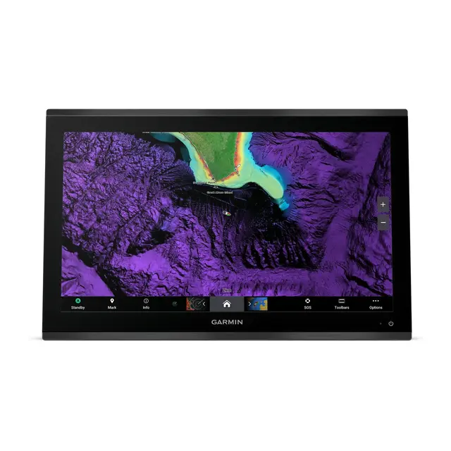 GARMIN GPSMAP 9022 Premium kartplotter 22" - 4K IPS Berøringsskjerm - BlueNet 