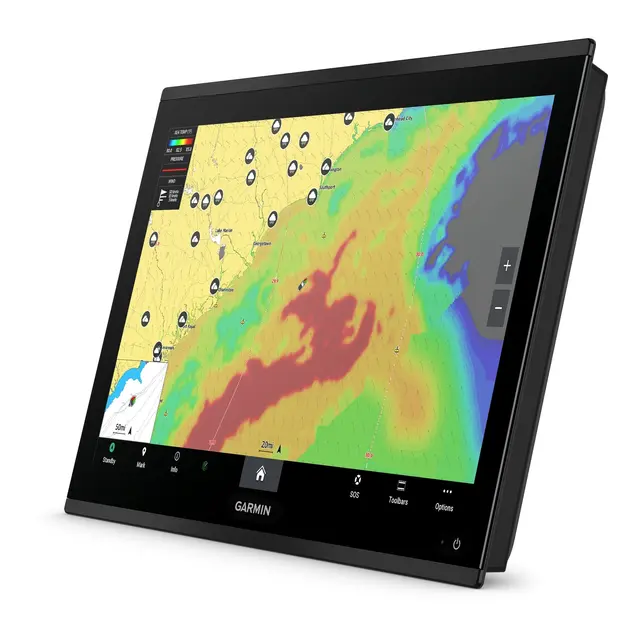 GARMIN GPSMAP 9022 Premium kartplotter 22" - 4K IPS Berøringsskjerm - BlueNet 