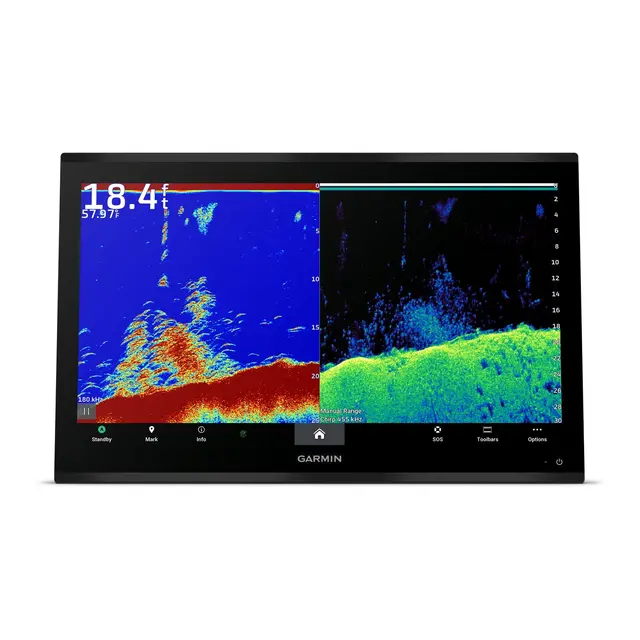 GARMIN GPSMAP 9024 Premium kartplotter 24" - 4K IPS Berøringsskjerm - BlueNet 