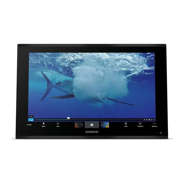 GARMIN GPSMAP 9024 Premium kartplotter 24" - 4K IPS Berøringsskjerm - BlueNet 