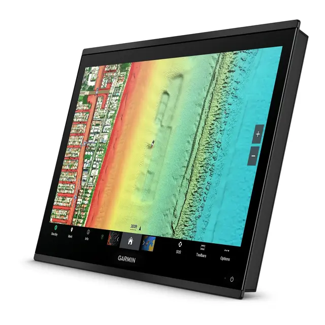 GARMIN GPSMAP 9024 Premium kartplotter 24" - 4K IPS Berøringsskjerm - BlueNet 