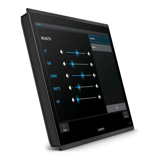 GARMIN GPSMAP 9024 Premium kartplotter 24" - 4K IPS Berøringsskjerm - BlueNet 