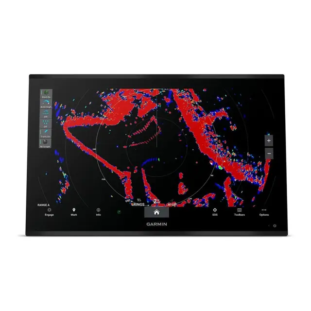 GARMIN GPSMAP 9027 Premium kartplotter 27" - 4K IPS Berøringsskjerm - BlueNet 