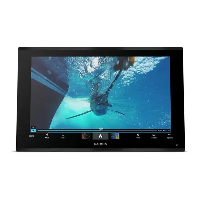GARMIN GPSMAP 9027 Premium kartplotter 27" - 4K IPS Berøringsskjerm - BlueNet 