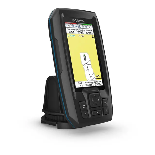 GARMIN STRIKER Plus 4, CHIRP Ekkolodd m/GPS - 4,3" - 200W - m/Hekksv. 