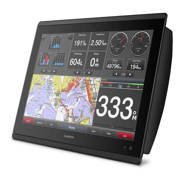 GARMIN GPSMAP 8417 17" Multifunksjonsskjerm 