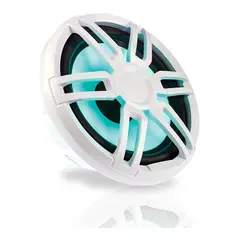 FUSION XS Series 10&quot; subwoofer RGB LED IP65, 600W, hvit og gr&#229; sportsgrill