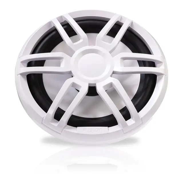 FUSION XS Series 10" subwoofer RGB LED IP65, 600W, hvit og grå sportsgrill 