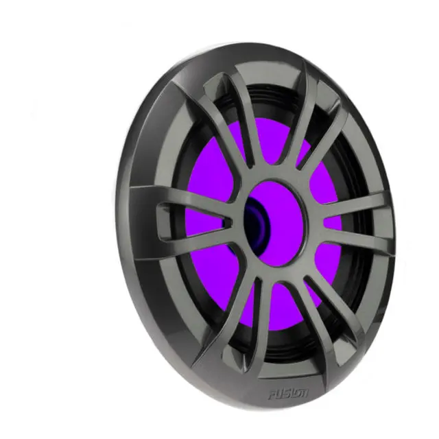 FUSION  EL-FL651SPG 6,5" høyttaler 80W grå sportsgrill med innebygd RGB LED-lys 