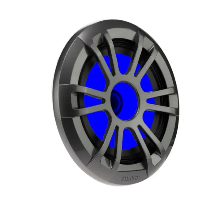 FUSION  EL-FL651SPG 6,5" høyttaler 80W grå sportsgrill med innebygd RGB LED-lys 