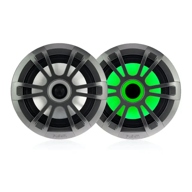 FUSION  EL-FL651SPG 6,5" høyttaler 80W grå sportsgrill med innebygd RGB LED-lys 