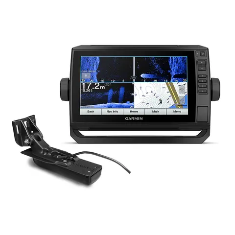 GARMIN ECHOMAP UHD 92sv Kartplotter 9&quot; - ClearV&#252;- og SideV&#252;