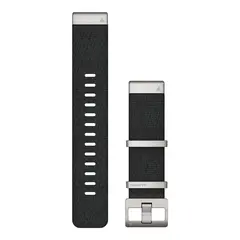 GARMIN QuickFit 22-klokkerem jacquard-vevd nylon – sort