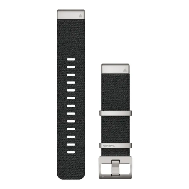 GARMIN QuickFit 22-klokkerem jacquard-vevd nylon – sort 