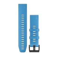 GARMIN QuickFit 22-klokkerem Cyan silikon - flush straight
