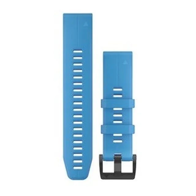 GARMIN QuickFit 22-klokkerem Cyan silikon - flush straight 