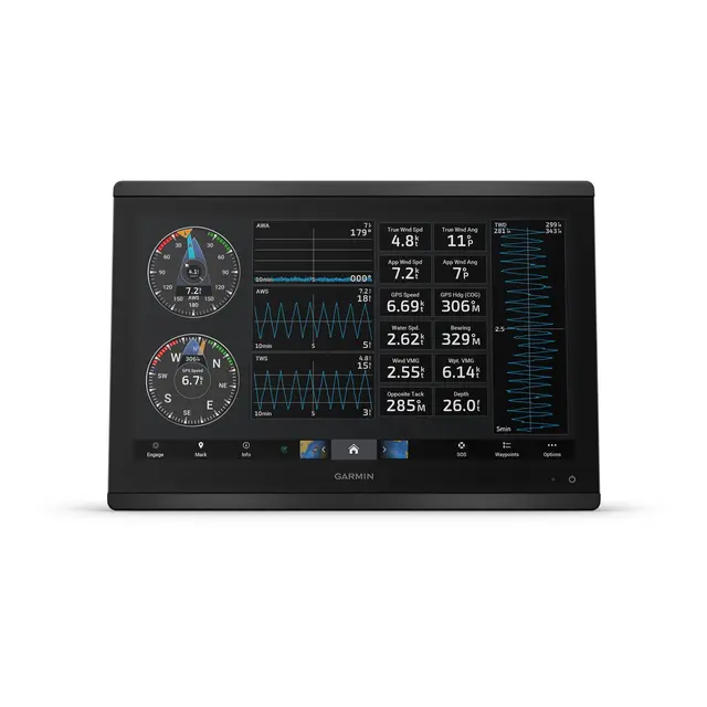 GARMIN GPSMAP 8416 Kartplotter 16" IPS Touch - MFD 