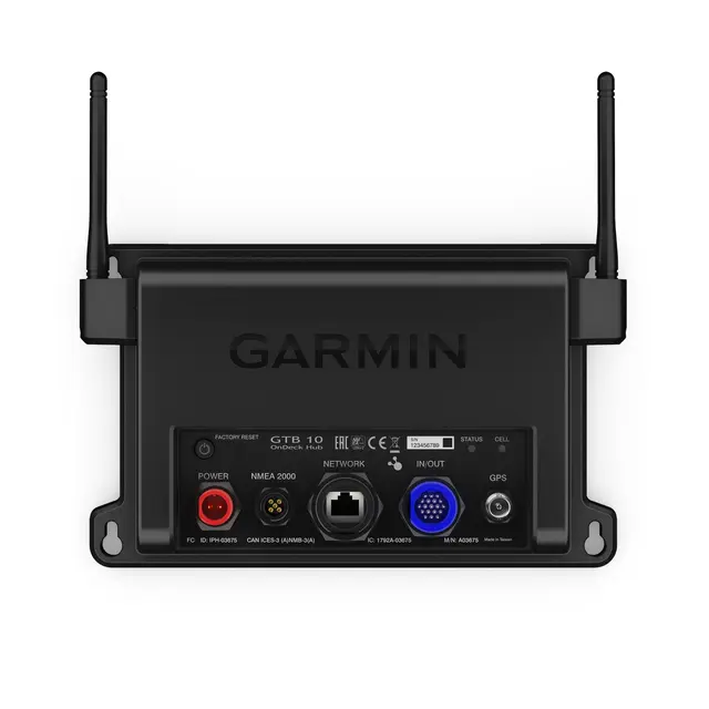 GARMIN OnDeck™ Hub (inkl. sensorer) Mobilovervåkning og sporing for båten 