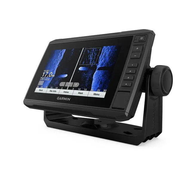 GARMIN ECHOMAP UHD 72sv Kartplotter 7" SideVü - inkl. GT56UHD-TM-svinger 