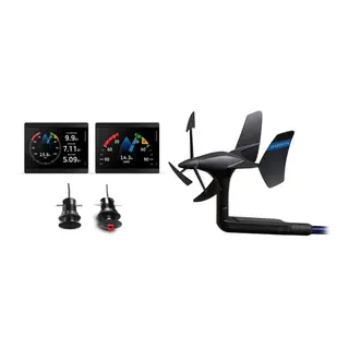 GARMIN 2x GMI 40 Seilinstrument, trådløs m/ gWind2, GDT 43 og GST 43