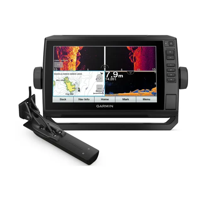 GARMIN ECHOMAP UHD 92sv Kartplotter 9" - ClearVü / SideVü - inkl. GT56UHD-TM 