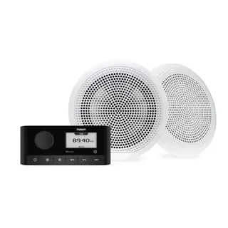 FUSION Stereopakke RA60/EL65C MS-RA60 og EL Classic 6,5&quot; h&#248;yttalere