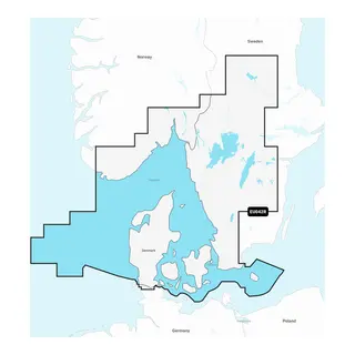 GARMIN Navionics+ Sj&#248;kart - R NSEU042R: Oslo Trelleborg og Danmark