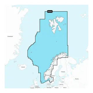 GARMIN Navionics+ Sj&#248;kart - L NSEU649L: Norge inkl. Svalbard