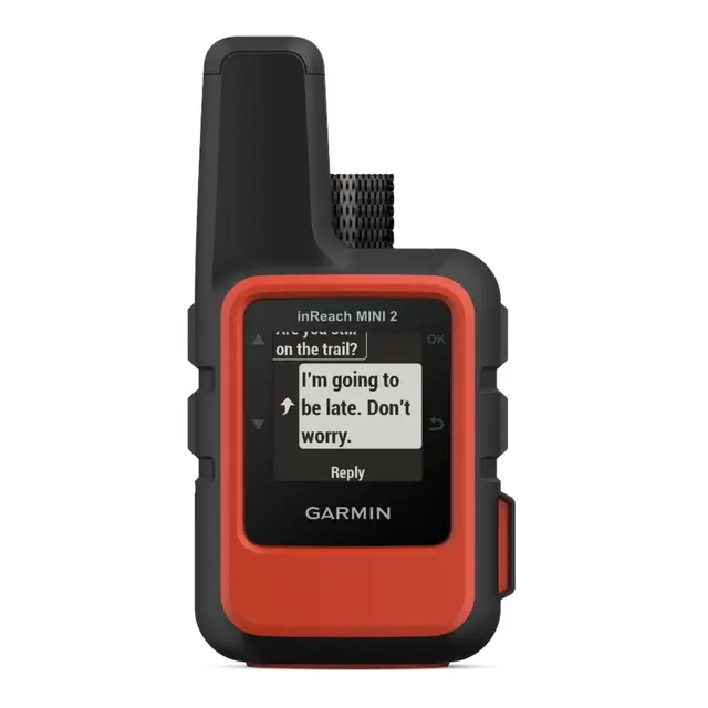 GARMIN inReach Mini 2, ildrød Satelittkommunikasjon 