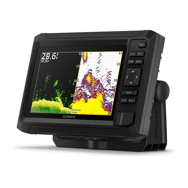 GARMIN ECHOMAP UHD2 72cv Kartplotter 7" ClearVü - inkl. GT20-TM svinger 