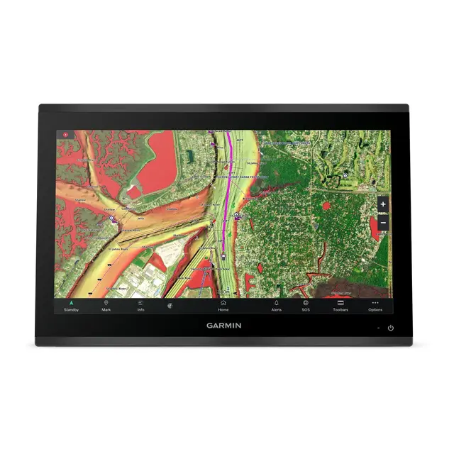GARMIN GPSMAP 9019 Premium kartplotter 19" - 4K IPS Berøringsskjerm - BlueNet 