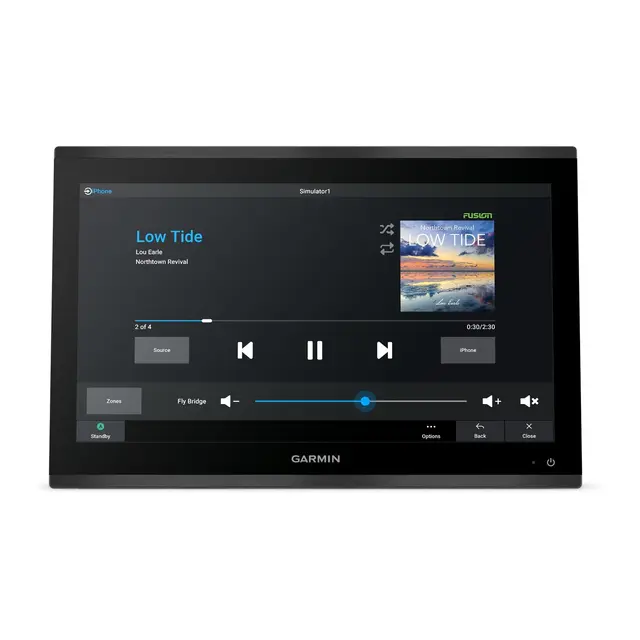 GARMIN GPSMAP 9019 Premium kartplotter 19" - 4K IPS Berøringsskjerm - BlueNet 