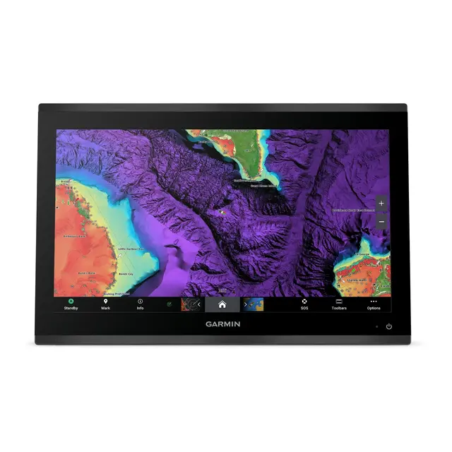 GARMIN GPSMAP 9019 Premium kartplotter 19" - 4K IPS Berøringsskjerm - BlueNet 