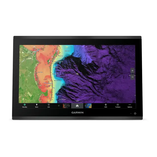 GARMIN GPSMAP 9019 Premium kartplotter 19" - 4K IPS Berøringsskjerm - BlueNet 