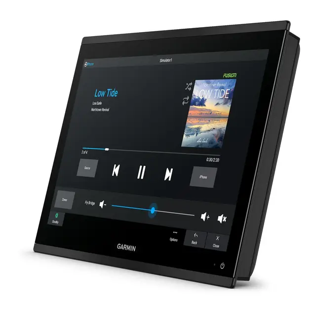 GARMIN GPSMAP 9019 Premium kartplotter 19" - 4K IPS Berøringsskjerm - BlueNet 