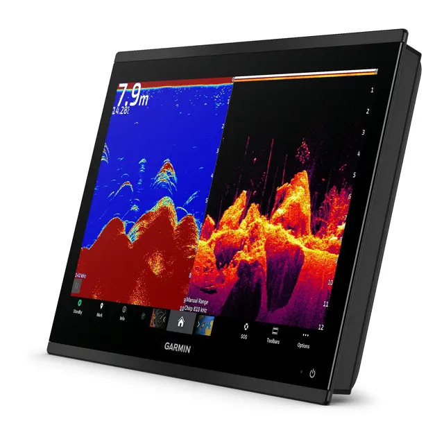 GARMIN GPSMAP 9019 Premium kartplotter 19" - 4K IPS Berøringsskjerm - BlueNet 