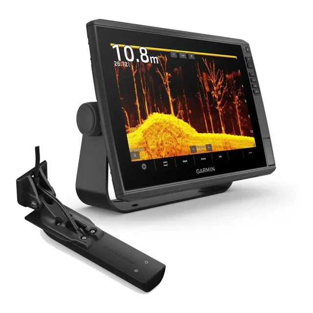 GARMIN Echomap Ultra 2 122sv 12" - m/ GT56UHD-TM hekksvinger 