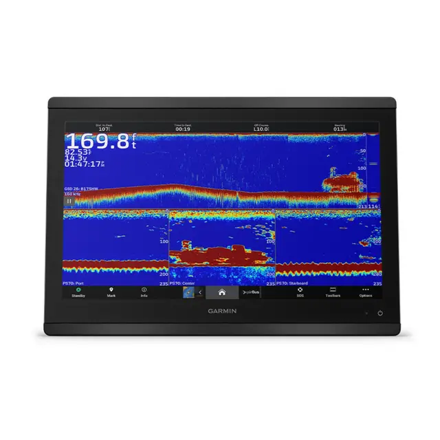 GARMIN Panoptix PS70, 3D Sonar for gjennomgående montering 