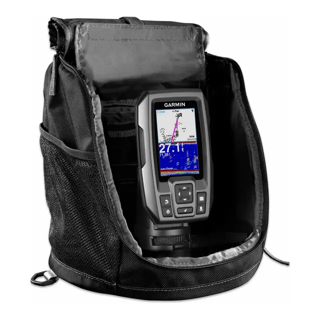 GARMIN Striker 4 Ekkolodd Isfiskepakke 4" 200W farge ekkolodd m/bæreveske 