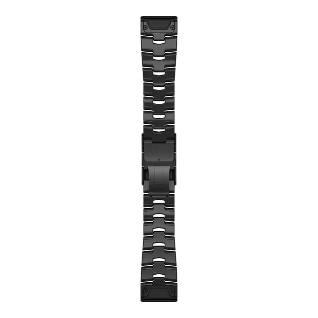 GARMIN QuickFit® 26-klokkelenke Titan ventilert - m/karbongrå DLC-belegg 