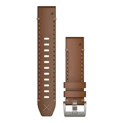 GARMIN QuickFit 22-klokkerem Italiensk vacchetta-skinn