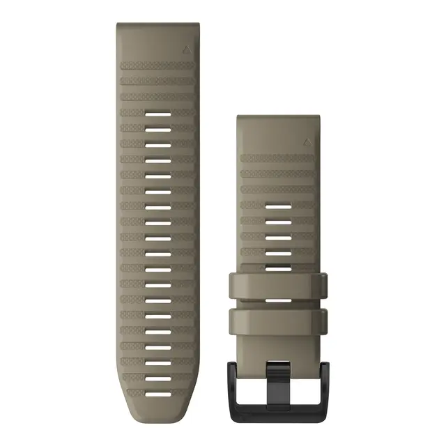 GARMIN Quickfit® 26-klokkerem Sandsteinfarget mørk -  silikon 