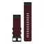GARMIN Quickfit&#174; 26-klokkerem Sammenflettet r&#248;d og sort nylon