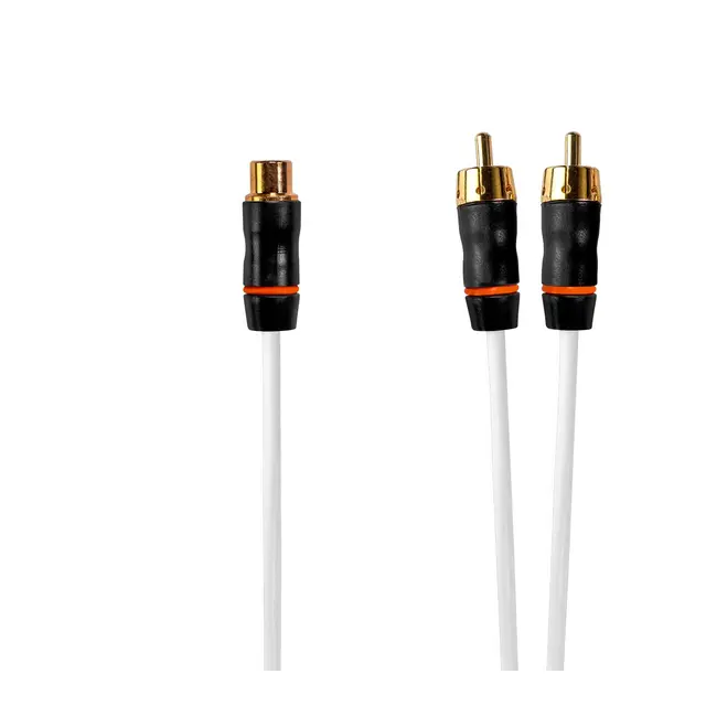 FUSION RCA splittkabel Hun -> dobbel Han 25cm 
