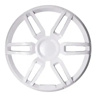 FUSION H&#248;yttalerdeksel for XS-serie 10&quot; SUB Sportsdeksel hvit