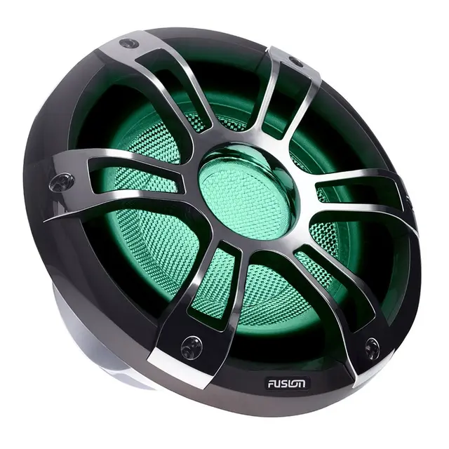 FUSION Signature Series 3 10" 600W grå maritim subwoofer med CRGBW 