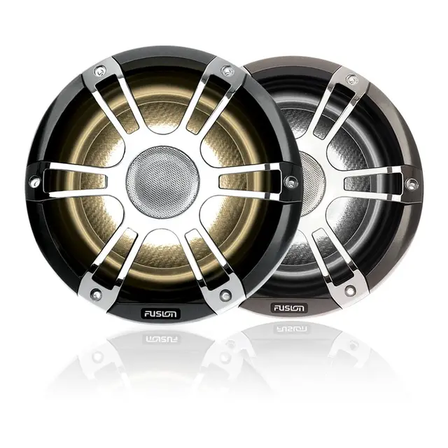 FUSION Signature Series 3 - 6,5" 230W grå maritime høyttalere med LED 