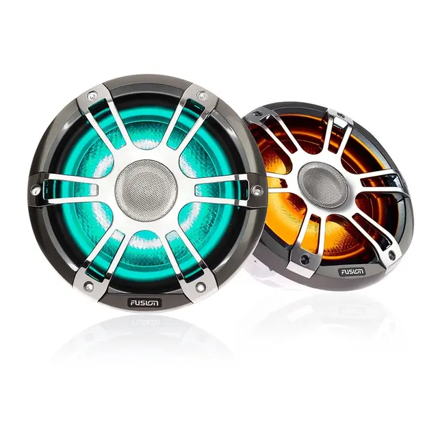 FUSION Signature Series 3 - 6,5" 230W grå maritime høyttalere med LED 