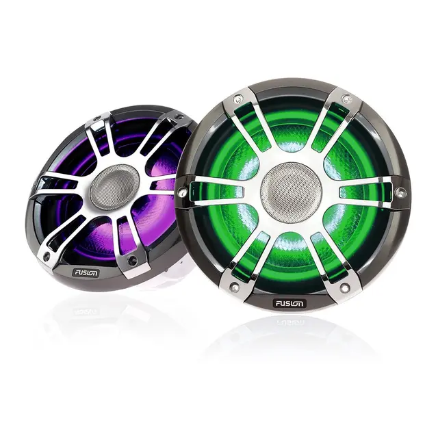 FUSION Signature Series 3 - 6,5" 230W grå maritime høyttalere med LED 
